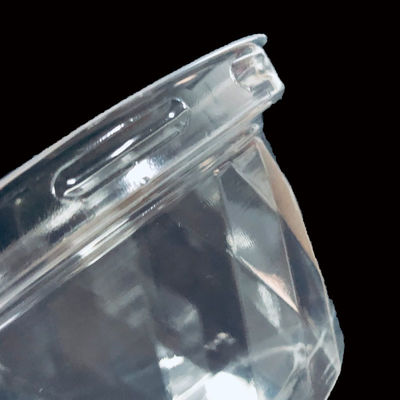 Διαφανές PET Blister Cup κάλυμμα για καφέ Boba γάλα τσάι γιαούρτι Προσαρμόσιμο κρυστάλλινο σχήμα