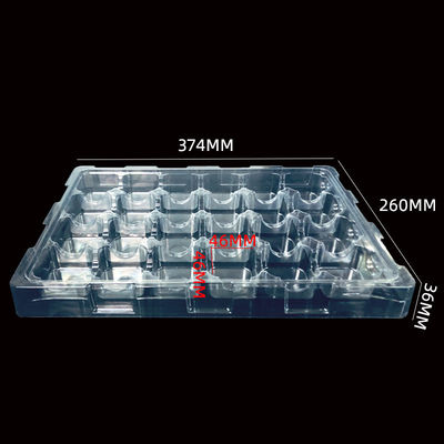 SH-0054 Διαφανές δίσκο με φουσκάλες PET για δοκιμές, κιτ διαγνωστικών εργαλείων Προσαρμοσμένη παραγγελία αποδεκτή