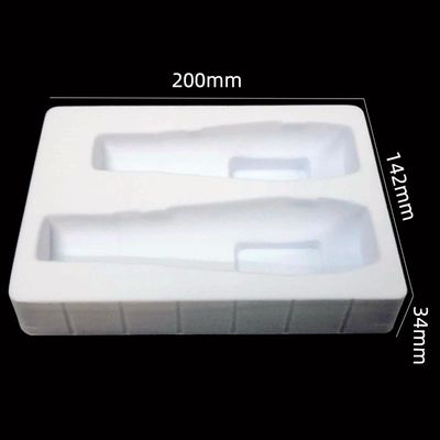 Προσαρμοσμένο λευκό PVC Flocking Box MOQ 10000 PCs για προσαρμοσμένη συσκευασία του συνόλου φροντίδας δέρματος